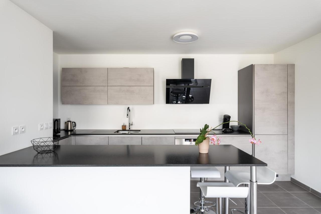 Appartement De Standing Avec Grande Terrasse Villeurbanne Dış mekan fotoğraf